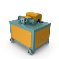 Pipe Punching Machine Yellow New PNG & PSD Images