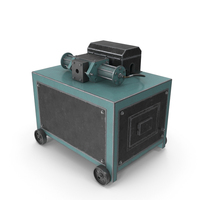 Pipe Punching Machine Black Used PNG & PSD Images
