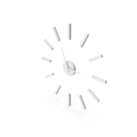 White Wall Clock PNG & PSD Images