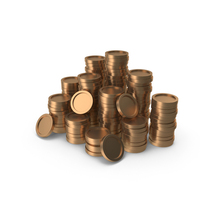 Bronze Coins PNG & PSD Images