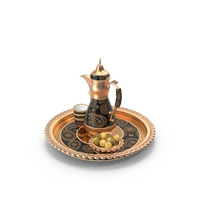 Arabic Coffee Pot Dallah Collection PNG & PSD Images