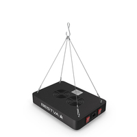 Bestva 1000W Led Grow Light Switched On PNG & PSD Images