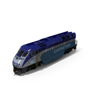 Coaster F59PHI Locomotive PNG & PSD Images