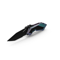 Futuristic Folding Knife Schrade Color PNG & PSD Images