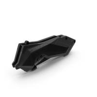 Black Schrade Folded Futuristic Knife PNG & PSD Images