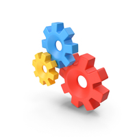 Gear Stylized Concept Icon PNG & PSD Images