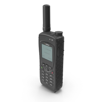 Iridium Extreme Satellite Phone Kit Black PNG & PSD Images