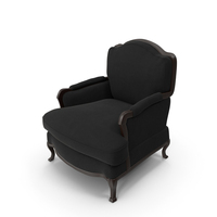 Black Easy Chair PNG & PSD Images