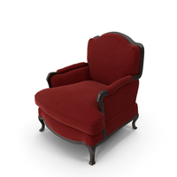 Easy Chair Red PNG & PSD Images