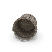 Wooden Bucket PNG & PSD Images