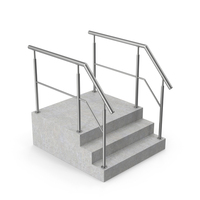 Concrete Stairs PNG & PSD Images
