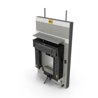 Loading Dock Bay with Roll-Up Door PNG & PSD Images
