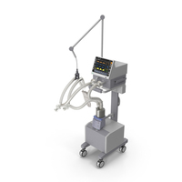Medical Breathing Ventilator PNG & PSD Images