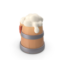 Stylized Beer Mug PNG & PSD Images