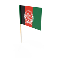 Afghanistan Country Toothpick Flag PNG & PSD Images