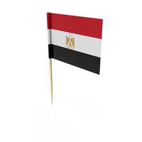 Egypt Country Toothpick Flag PNG & PSD Images