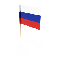 Russia Country Toothpick Flag PNG & PSD Images