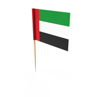 United Arab Emirates Country Toothpick Flag PNG & PSD Images