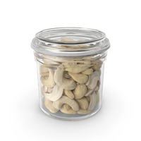 Cashews In A Glass Jar PNG & PSD Images