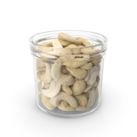Cashews In A Glass Jar PNG & PSD Images