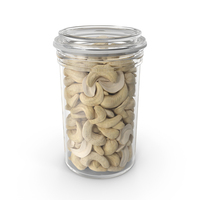 Cashews In A Glass Jar PNG & PSD Images