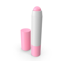 White Lip Balm Crayon PNG & PSD Images