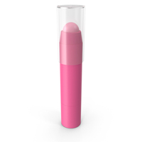 Pink Lip Balm Crayon PNG & PSD Images