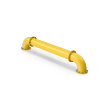 Yellow Metal Pipeline PNG & PSD Images