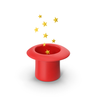 Red Magic Hat PNG & PSD Images