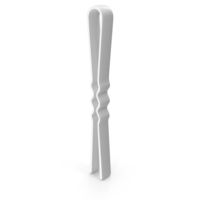 Bobby Pins Icon White PNG & PSD Images