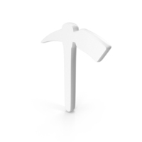 White Gardening Tool Icon PNG & PSD Images