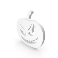 White Halloween Ghost Face Icon PNG & PSD Images