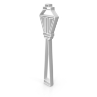 Street Lamp Icon White PNG & PSD Images