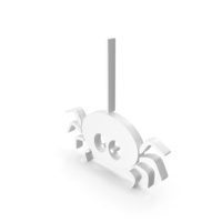 White Spider Icon PNG & PSD Images