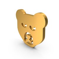 Bear Face Closed Eyes PNG & PSD Images