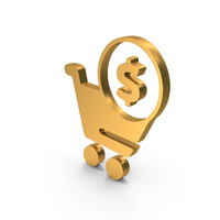 Cart Shopping Dollar Money PNG & PSD Images