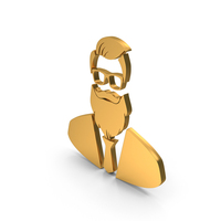 Officer With Mustache Symbol PNG & PSD Images