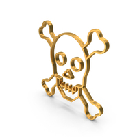 Skull Crossed Bones Danger PNG & PSD Images