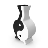 Yin-Yang Vase PNG & PSD Images