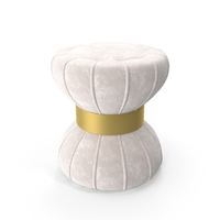 Vino Ottoman Stool In Velvet PNG & PSD Images