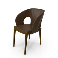 Vole Wooden Chair PNG & PSD Images