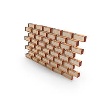 Bricks Wall Icon Glass PNG & PSD Images