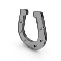 Glass Horseshoe Icon PNG & PSD Images