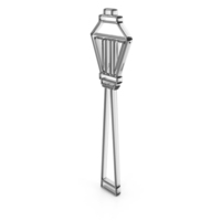 Out Line Street Lighting Lamp Icon Glass PNG & PSD Images