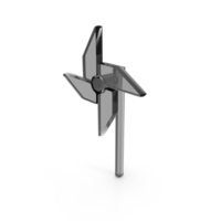 Glass Paper Windmill Icon PNG & PSD Images