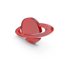 Glass Planet Saturn Icon PNG & PSD Images