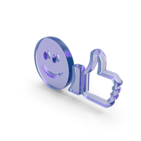 Glass Satisfied Customer Icon PNG & PSD Images