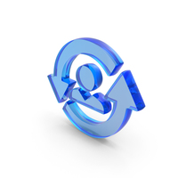 Transparent Returning Visitor Icon Glass PNG & PSD Images