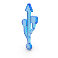 Usb Data Transfer Icon Glass PNG & PSD Images
