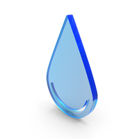 Water Drop Icon Glass PNG & PSD Images